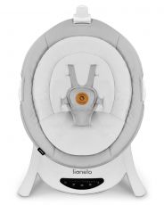 Шезлонг-гойдалка Lionelo Bella Rocker Set Grey Concrete